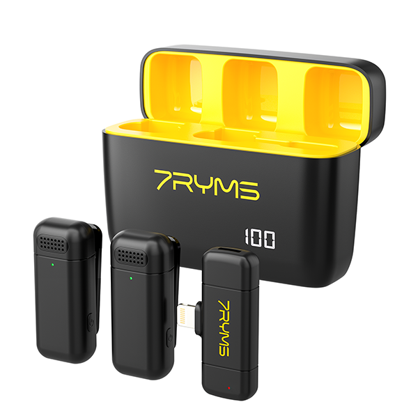 Бездротова мікрофонна радіосистема 7ryms Rimo S1 LN Lightning з двома мікрофонами