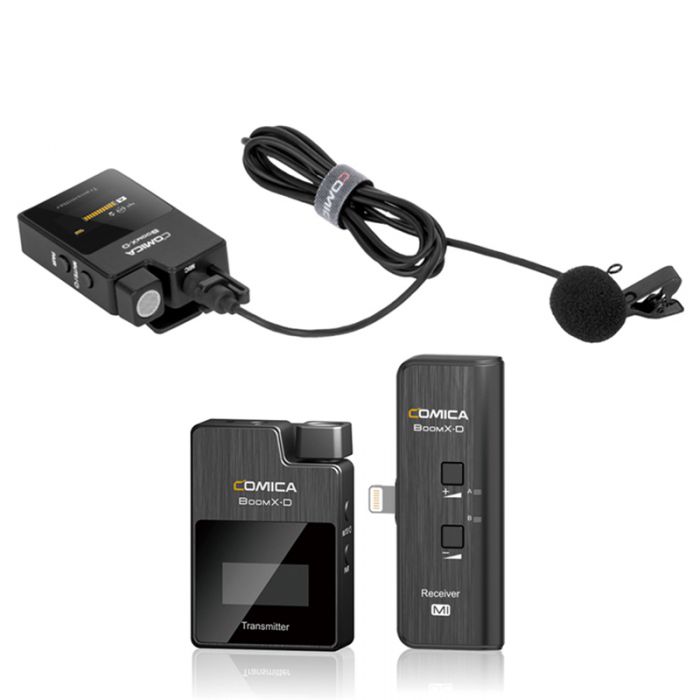 Беспроводной микрофон для Iphone Comica BoomX-D MI1 Lightning 
