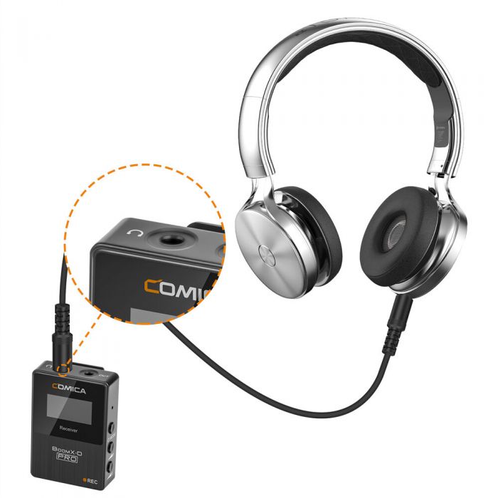 Радіосистема Comica Boom-X D Pro D2 з двома мікрофонами-рекордерами
