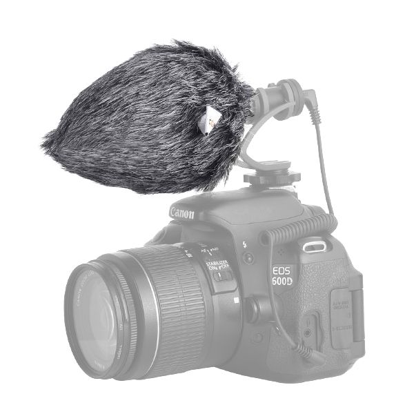 Хутровий вітрозахист для мікрофона Comica CVM-MF3