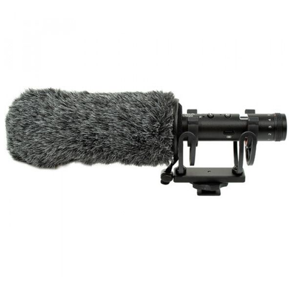 Суперкардіодний мікрофон-гармата Comica CVM-VM20 з власним акумулятором