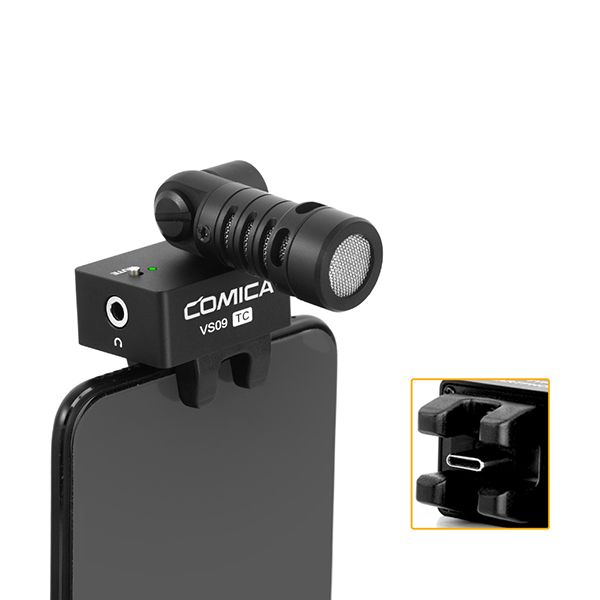 Направленный микрофон для смартфона Comica CVM-VS09 TC USB-C
