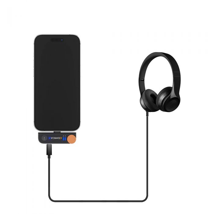 Радиосистема для iPhone Comica Vimo S MI Lightning с двумя микрофонами