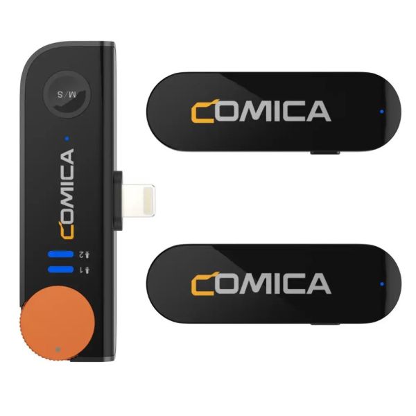 Радиосистема для iPhone Comica Vimo S MI Lightning с двумя микрофонами
