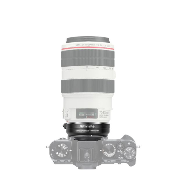 Спидбустер Canon EF - Fuji FX-mount (Commlite CM-EF-FX Booster)