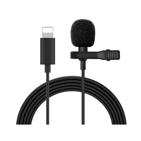 Петличный микрофон Mcoplus LVD200 Lightning (кабель 1.5 метра)