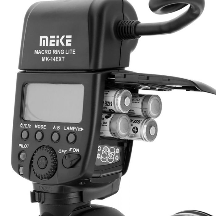 Кольцевая макровспышка Meike MK-14EXT Canon eTTL