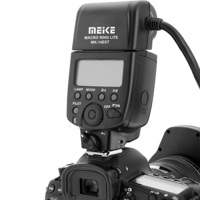 Кольцевая макровспышка Meike MK-14EXT Nikon iTTL