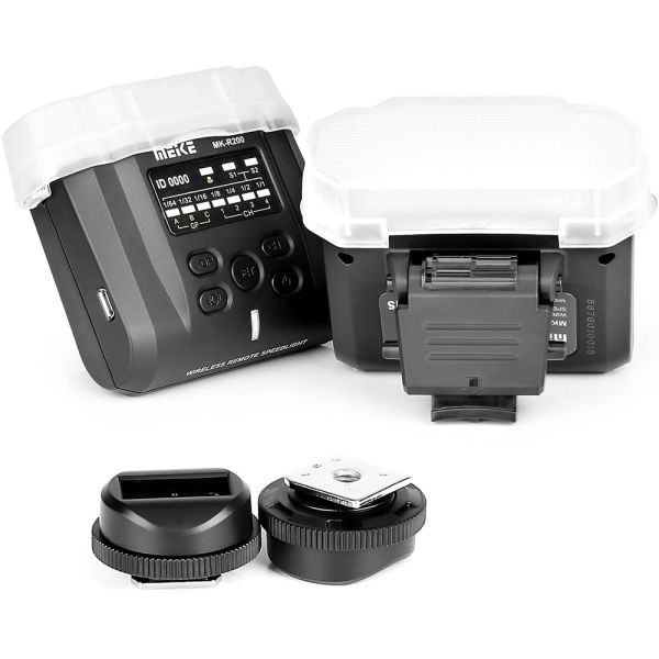 Біполярний бездротовий макроспалах Meike MK-MT24 II Nikon Macro Twin Flash TTL 