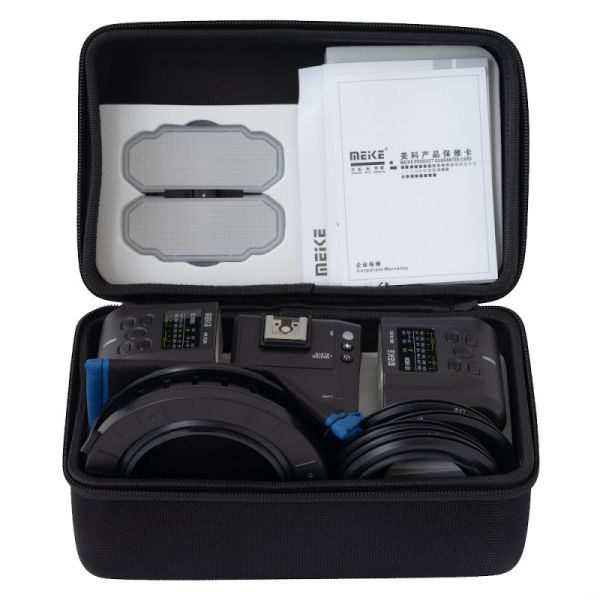 Біполярний бездротовий макроспалах Meike MK-MT24 II Nikon Macro Twin Flash TTL 