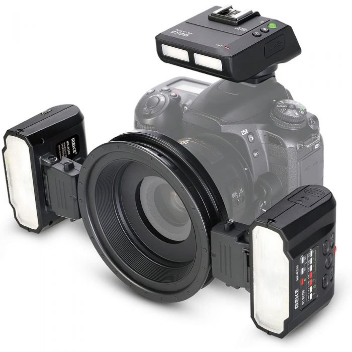Биполярная беспроводная макровспышка Meike MK-MT24 II Nikon Macro Twin Flash TTL
