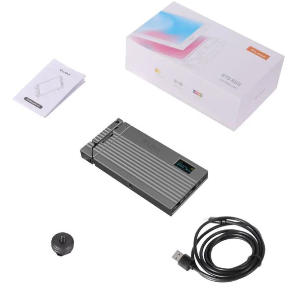 LED-освітлювач Ulanzi Vijim R70 RGB 2700-8500K з вбудованим акумулятором