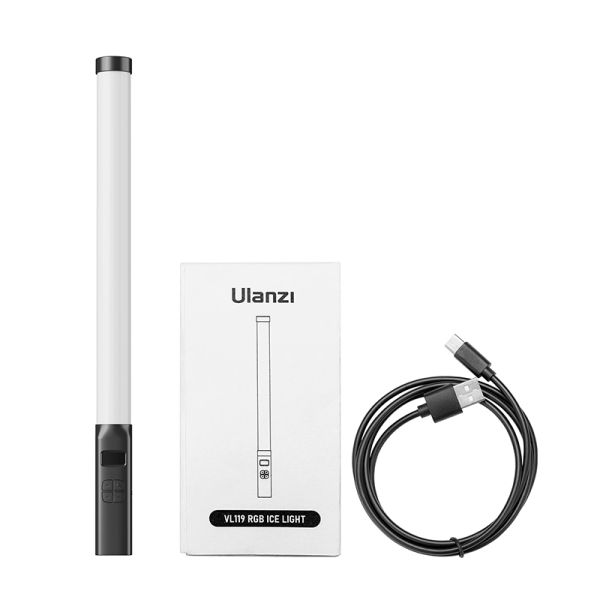 LED-осветитель Ulanzi VL119 RGB 2500-9000K (узкий осветитель со встроенным аккумулятором)