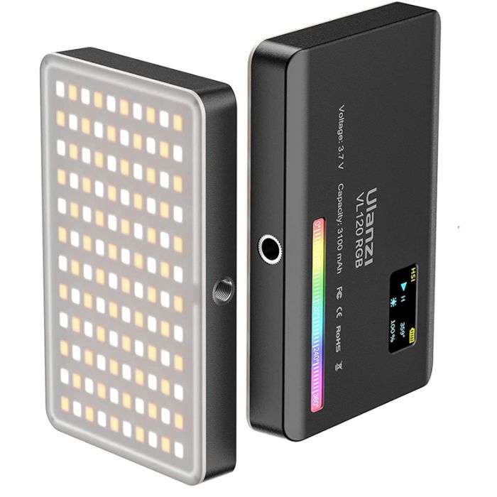 LED-светитель Ulanzi VL120 RGB 2500-9000K (встроенный аккумулятор)