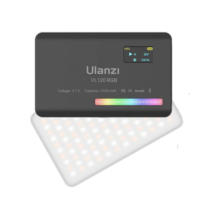 LED-освітлювач Ulanzi VL120 RGB 2500-9000K (вбудований акумулятор)