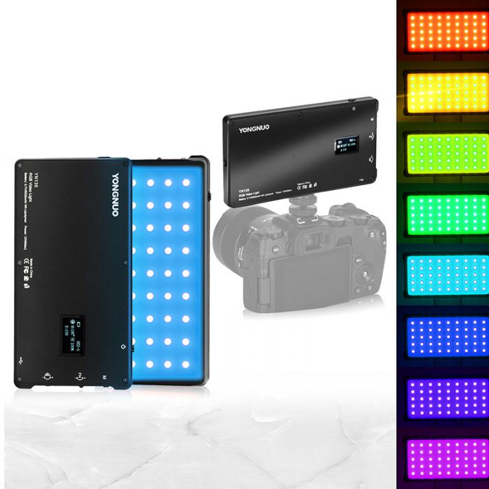 Компактний LED RGB освітлювач Yongnuo YN135 3200-5600K