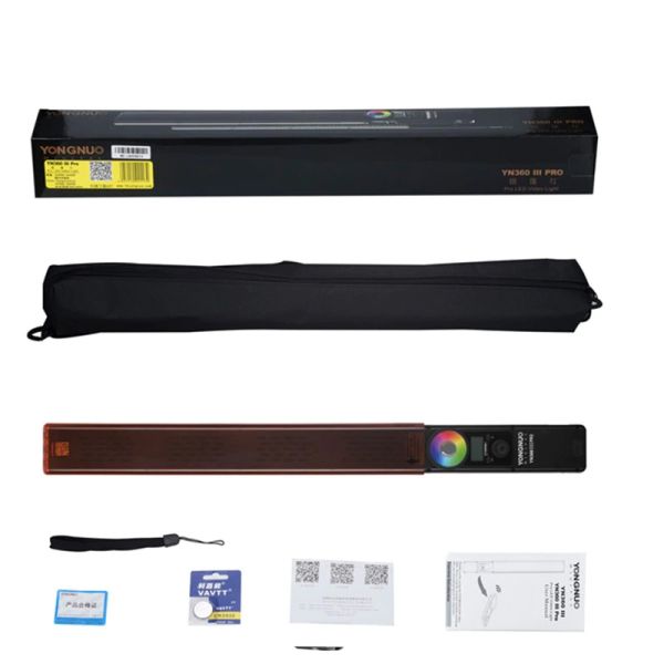 LED-осветитель Yongnuo YN360 III PRO RGB 3200-5600K (узкий осветитель)