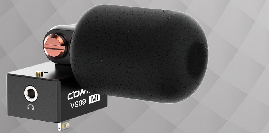 Вітрозахист мікрофона для Iphone Comica CVM-VS09 MI Lightning