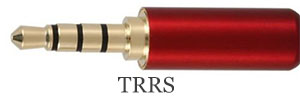 четырехпиновый коннектор TRRS
